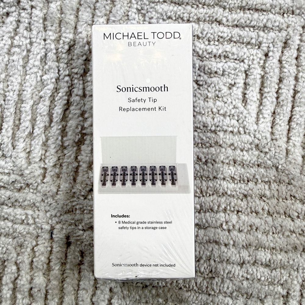 Michael Todd Sonicsmooth Replacement Kit 8ct Tips Skincare Tool Beauty